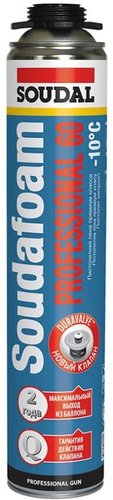 Монтажная пена Soudal Soudafoam Professional 60 750 мл
