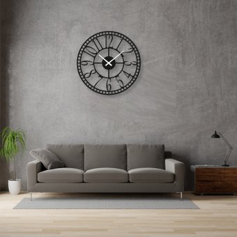 Настенные часы ИП Карташевич Leono Арабские L22A15 (60 см)