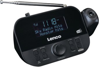Настольные часы Lenco CR-615BK