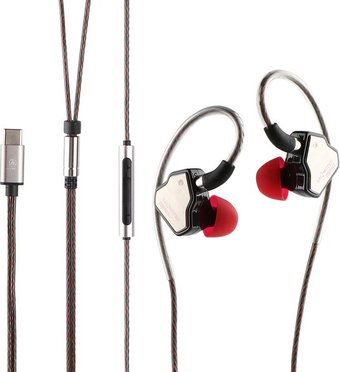 Наушники 7Hz Salnotes Zero USB-Type C (с микрофоном, черный)