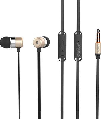 Наушники Celebrat G2 (золотистый)