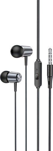 Наушники Hoco M108 (серебристый/черный)