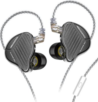 Наушники KZ Acoustics PR1 Pro (с микрофоном, черный)