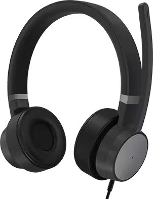 Наушники Lenovo Go Wired ANC (черный)