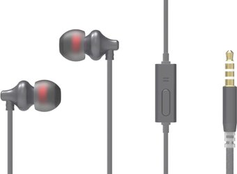 Наушники Ritmix RH-180M (серый космос)