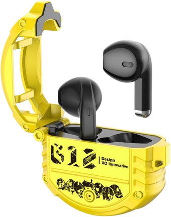 Наушники XO G12 (черный/желтый)