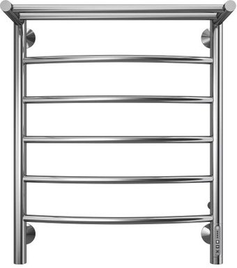 Полотенцесушитель TERMINUS Классик П6 500x650 с полкой бп электро (хром)