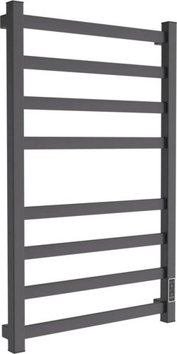 Полотенцесушитель Маргроид Ferrum Вид 81/10 Профильный СНШ 80x40 Черный матовый, скрытого монтажа, таймер справа