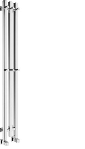 Полотенцесушитель Маргроид Inaro профильный 80*6*12 (6 крючков) (частичная комплектация)