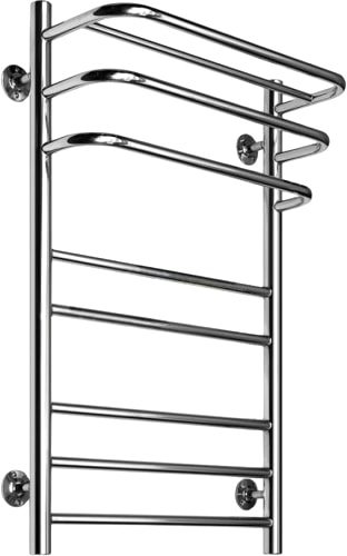 Полотенцесушитель Маргроид Вид 10/3 с полкой нижнее подключение 80x50