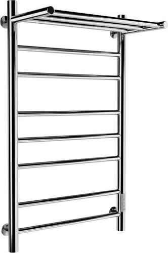 Полотенцесушитель Маргроид Вид 10 СНШ с полкой 80/50 скрытого монтажа, таймер справа