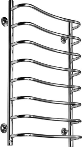 Полотенцесушитель Ростела Чайка нижнее подключение 1/2" 8 перекладин 80 см