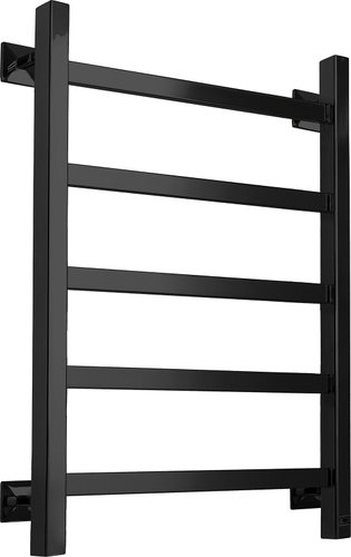 Полотенцесушитель Ростела Экспи Квадро V30 1/2" 5 перекладин 50x60 см (черный)