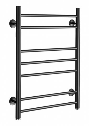 Полотенцесушитель Ростела Свирель V 1" 7 перекладин 50х70 см (черный)