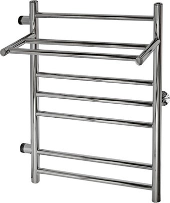 Полотенцесушитель Ростела Свирель V+ боковое левое подключение 1 1/4" 8 перекладин 50x70 см