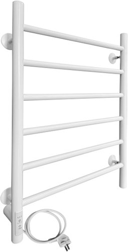 Полотенцесушитель Ростела Виктория 50x70/6 (с диммером, белый левый)