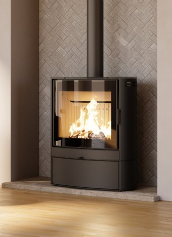 Свободностоящая печь-камин Hajduk Elipse F3