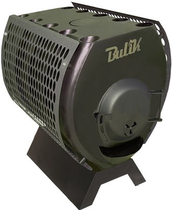 Свободностоящая печь-камин Березка Bulik 400 с экранами