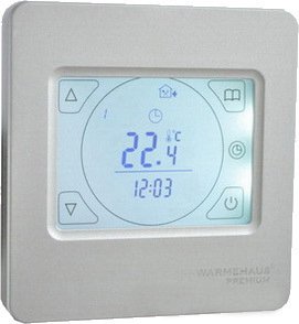 Терморегулятор Warmehaus Touchscreen (серебристый)
