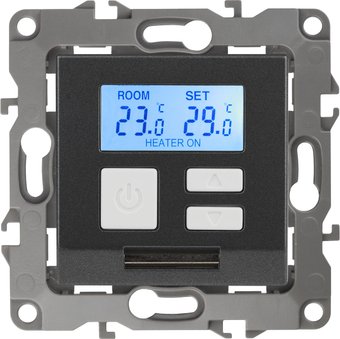 Терморегулятор ЭРА 12-4111-12 (графит)