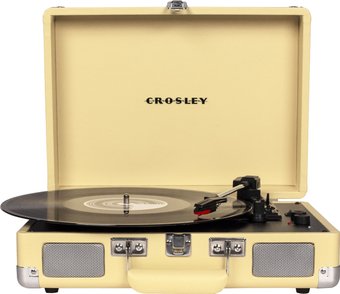 Виниловый проигрыватель Crosley Cruiser Deluxe (светло-бежевый)