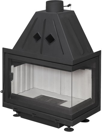 Встраиваемая печь-камин ЭкоКамин Альфа 700 R