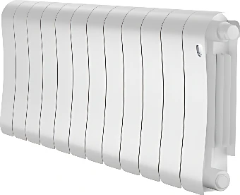Биметаллический радиатор Royal Thermo Infinity 300 Bianco Traffico VR80 - 12 секций