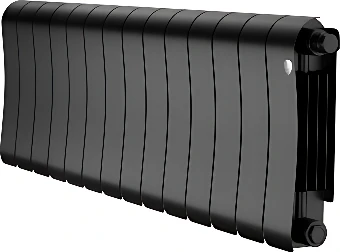 Биметаллический радиатор Royal Thermo Infinity 300 Noir Sable VR80 - 14 секций