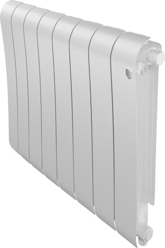 Биметаллический радиатор Royal Thermo Infinity 500 Bianco Traffico VR80 - 8 секций