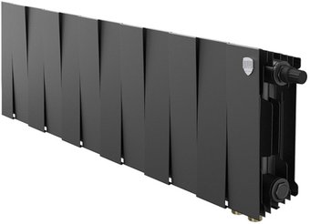 Биметаллический радиатор Royal Thermo PianoForte 200 Noir Sable VDR (12 секций)