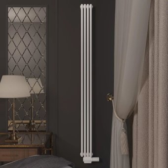 Дизайн-радиатор Faberg Garmonia 2/25 (4 секции, белый RAL-9016)