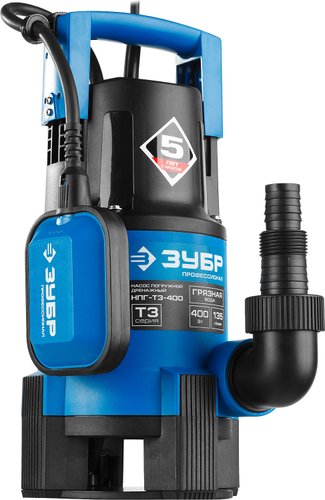 Дренажный насос Зубр НПГ-Т3-400