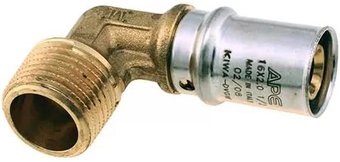 Фитинг APE Колено с внешней резьбой 20x1/2"x90° [3AP1531220]