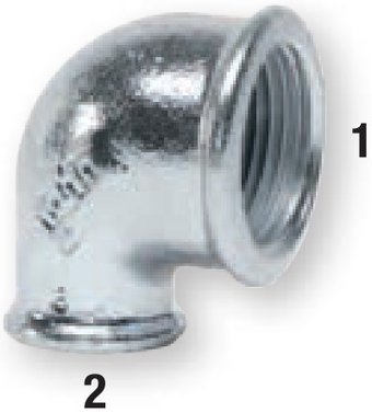 Фитинг Gebo Platinum 2"x 3/4" 90-35V