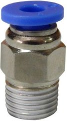 Фитинг Partner Фитинг для пласт трубок 4 мм с нар рез 1/4" SPC04-02