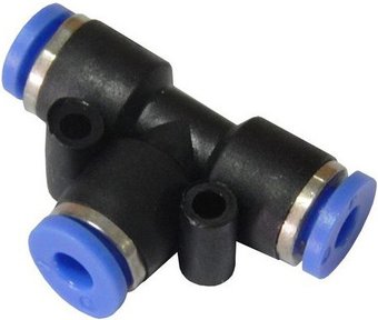 Фитинг RockForce Фитинг Т-образный для пластиковых труб 4 мм RF-SPE04