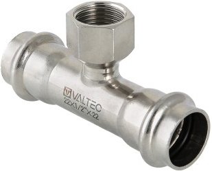 Фитинг Valtec Тройник с переходом на ВР VTi.932 28x1"x28 VTi.932.I.280628