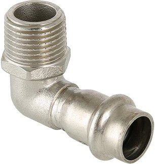 Фитинг Valtec Угольник с переходом на НР VTi.953 22x1/2" VTi.953.I.002204