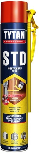 Монтажная пена Tytan Professional STD Эрго 750 мл