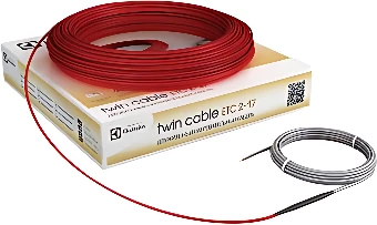 Нагревательный кабель Electrolux Twin Cable ETC 2-17-500