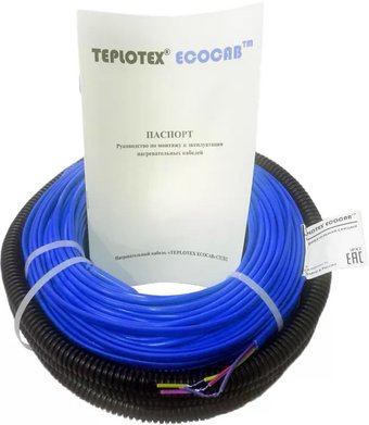 Нагревательный кабель Teplotex EcoCab 14w-10.6m/150w