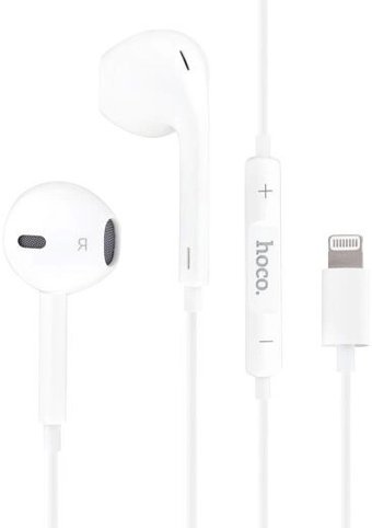 Наушники Hoco M111 Lightning (белый)