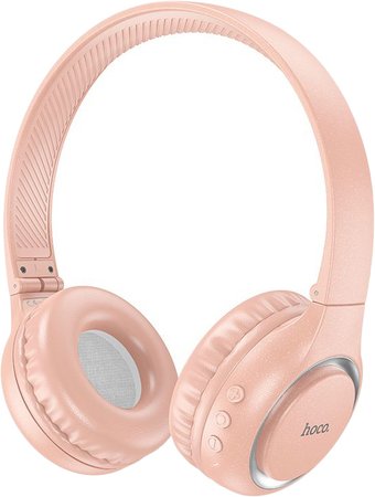Наушники Hoco W41 (розовый)