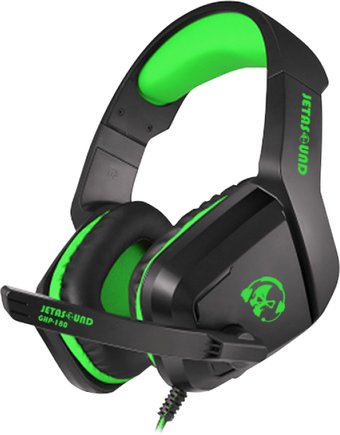 Наушники Jet.A GHP-180 (черный/зеленый)