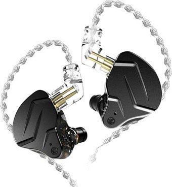 Наушники KZ Acoustics ZSN Pro X (без микрофона, черный)