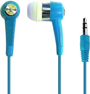 Наушники LongLife E107 (без микрофона, голубой)