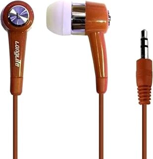 Наушники LongLife E107 (без микрофона, коричневый)