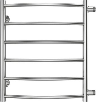 Полотенцесушитель TERMINUS Классик П6 500x600 (боковое подключение 50, хром)