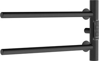 Полотенцесушитель Маргроид Ferrum Cook СНШ 18*40 Черный матовый, скрытого монтажа, таймер справа