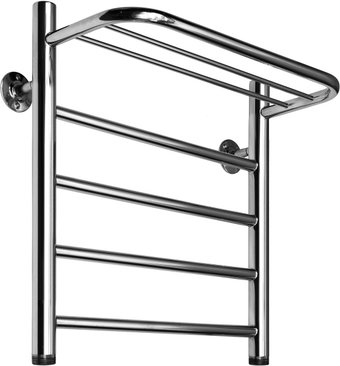 Полотенцесушитель Ростела Пиано 1" 5 перекладин 50x60 см (хром)